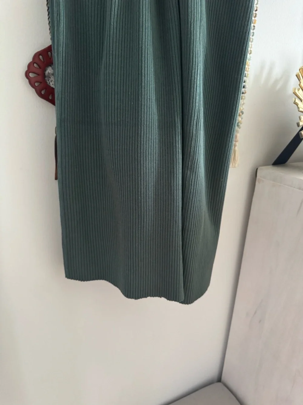 Fall For Me Ribbed Wide Leg Pant in Jade 3BN Three Bird Nest - Picture 2 of 2